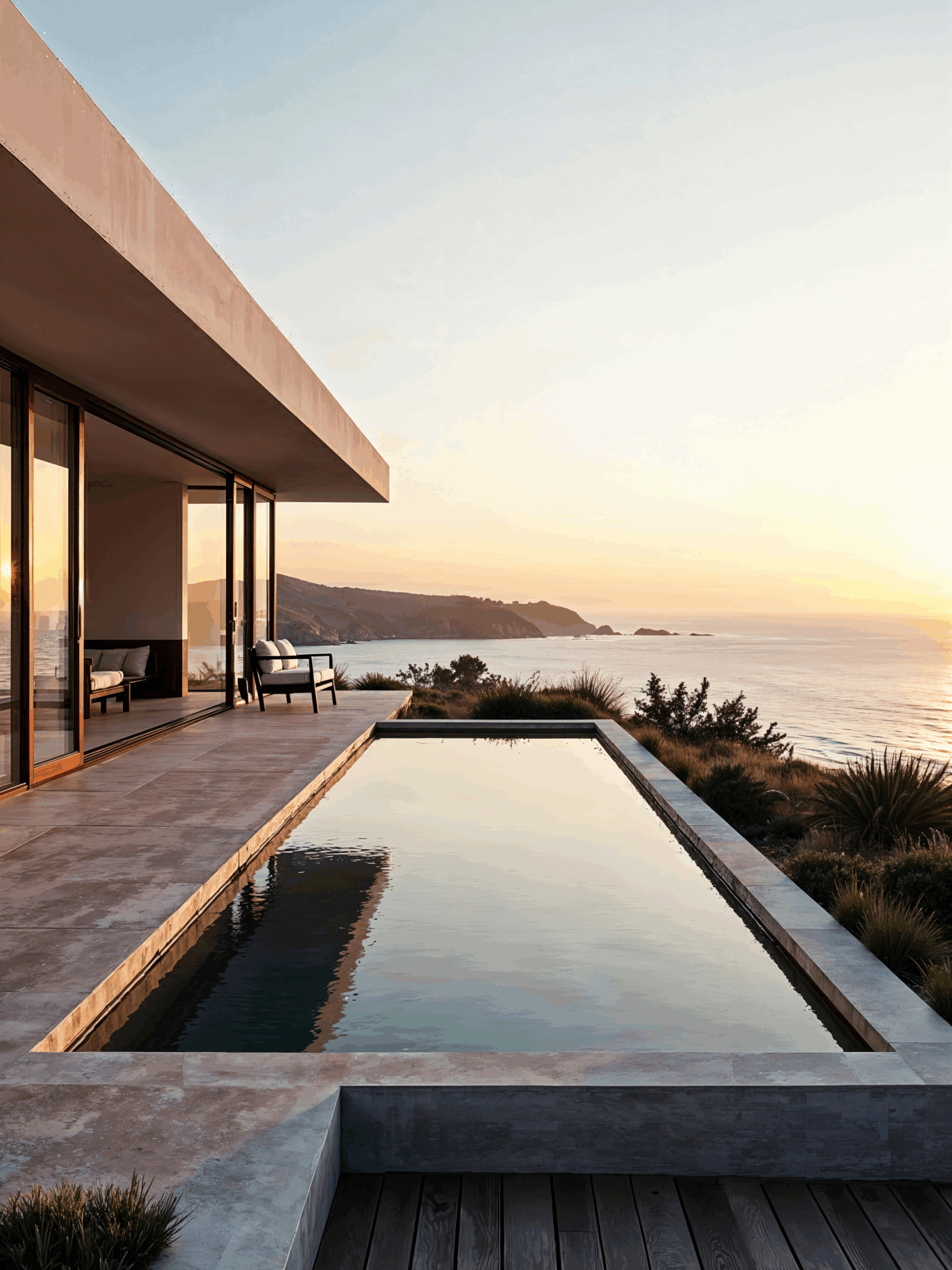 Piscinas y exteriores